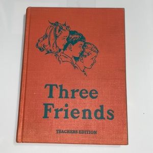 Three Friends Teachers Edition HB Book Vintage 1948